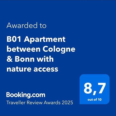 B01 Apartment Between Cologne & Bonn With Nature Access Troisdorf Buitenkant foto